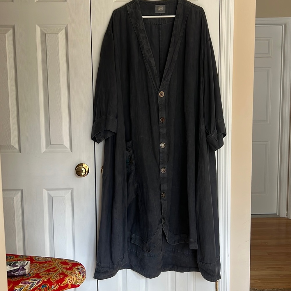 Blue Fish Coat